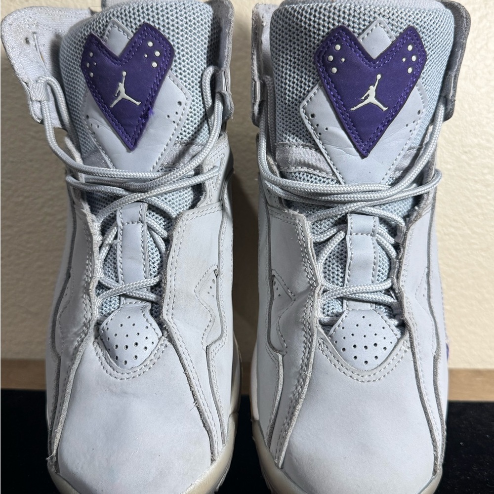 Nike Air Jordan True Flight GS “Light Graphite /  Purple” Youth 7Y /Woman’s 8.5